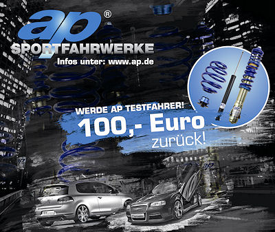 AP Sportfahrwerke Testfahreraktion