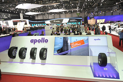 Apollo Tyres in Genf