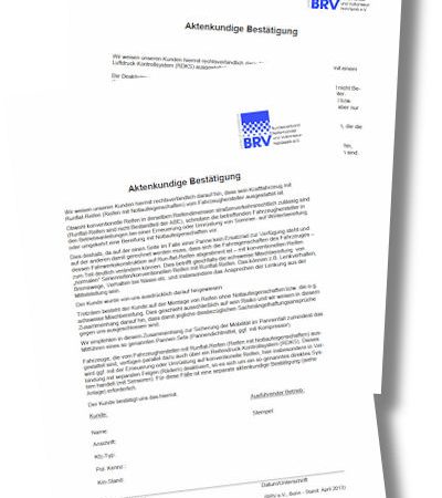 BRV Vordrucke