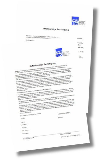 BRV Vordrucke