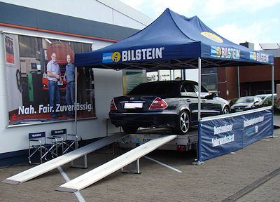 Bilstein mobiler Fahrwerkstester