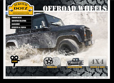 Dotz 4x4 Website