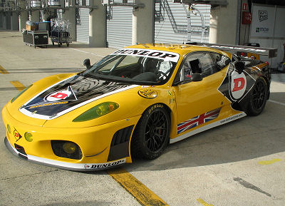 Dunlop Art Car Ferrari F430 GT2