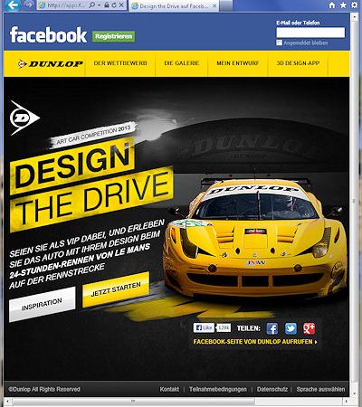 Dunlop Art Car 01