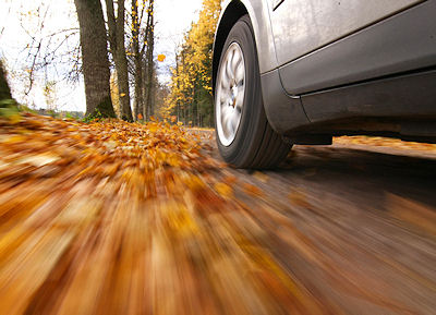 Dunlop Autofahren im Herbst