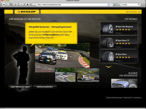 Dunlop Testen tb