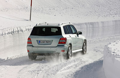 Dunlop auf Mercedes GLK