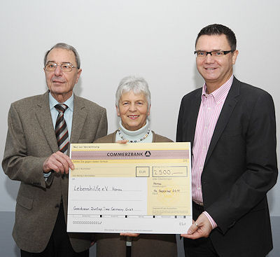 Goodyear Dunlop spendet an Lebenshilfe Hanau