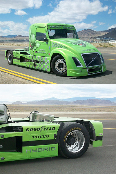 Goodyear Lkw Geschwindigkeitsrekord