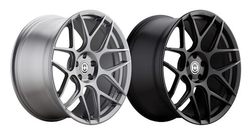 HRE FlowForm Silver Black tb