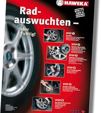 Haweka Auswuchtposter