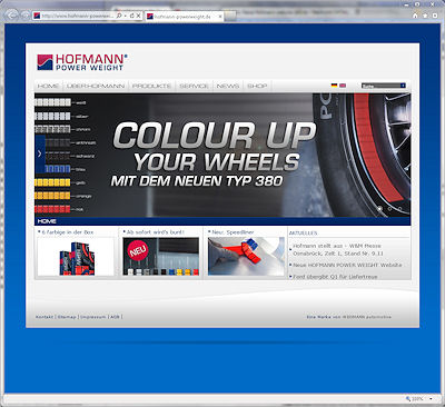 Hofmann Power Weight Webrelaunch