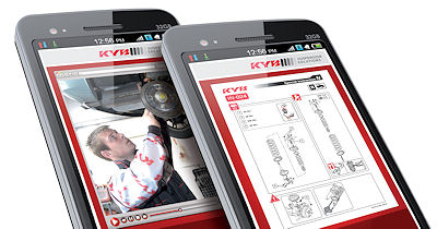 KYB Montage App auf QR Basis
