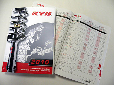 Kayaba Stossdaempferkatalog 2010