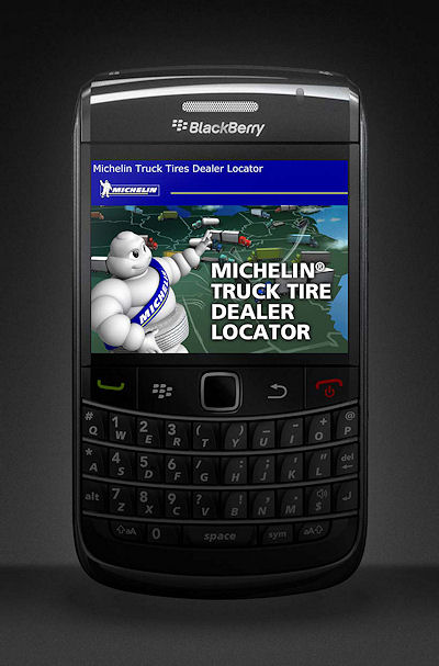 Michelin Blackberry App