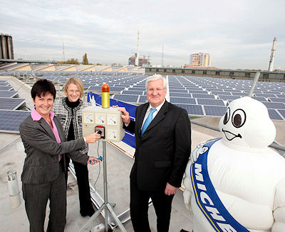 Michelin Fotovoltaikanlage Karlsruhe