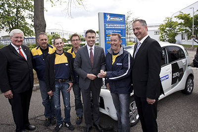 Michelin Ministerbesuch in Karlsruhe 1