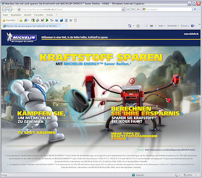 Michelin Website