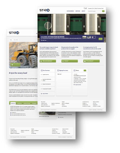 New site Pages tb