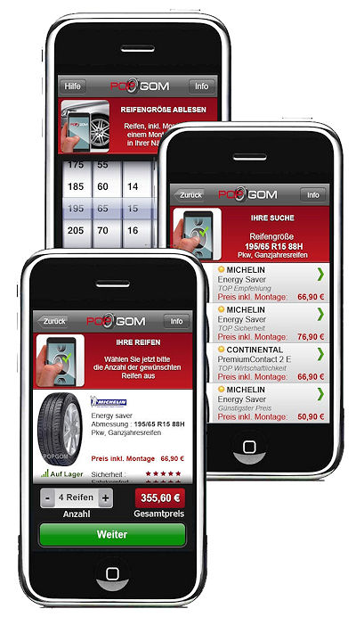 Popgom iPhone App