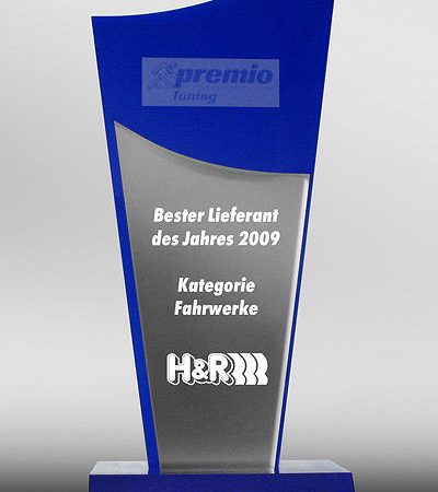 Premio Lieferanten Award Pokal