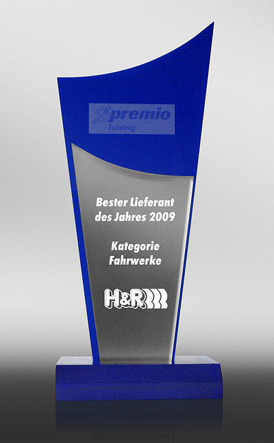 Premio Lieferanten Award Pokal