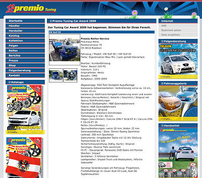 Premio Tuning Car 2009