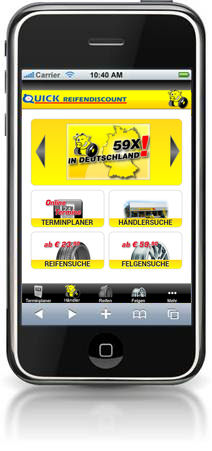 Quick mobile Website
