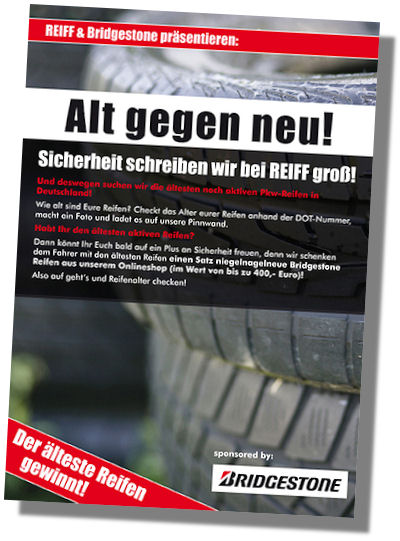 Reiff sucht alte Reifen