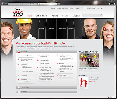 Rema Tip Top Webrelaunch