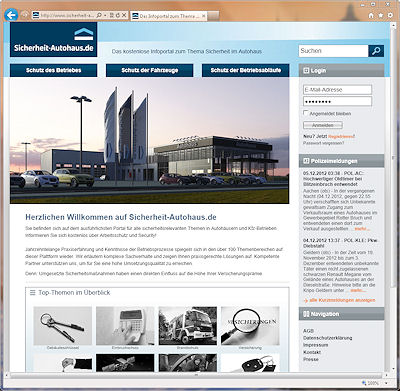 SBK Sicherheitsberatung Krieg Screenshot