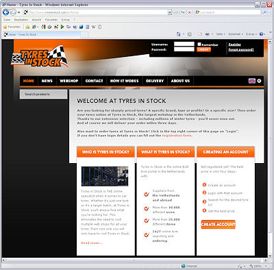 S H Tyres in Stock