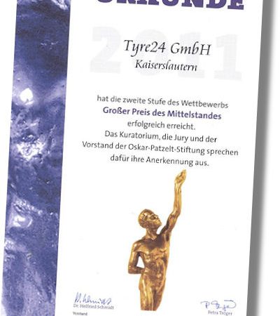 Tyre24 Juryrunde beim Mittelstandspreis