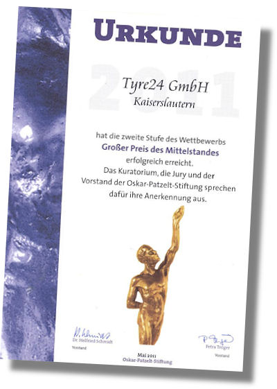 Tyre24 Juryrunde beim Mittelstandspreis