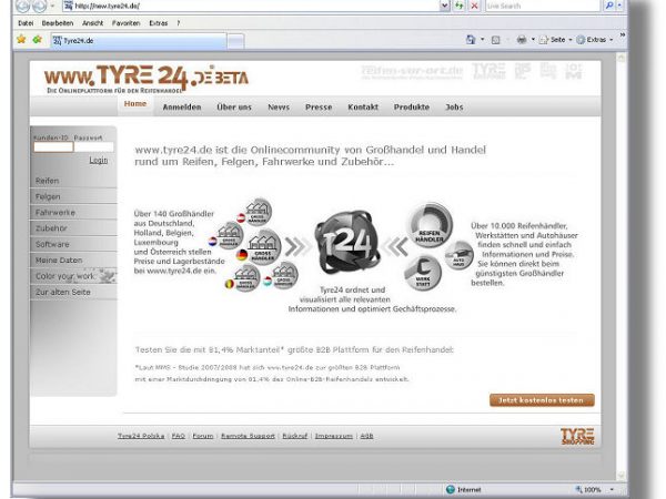 Tyre24 Relaunch