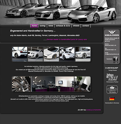 Wheelsandmore internationale Webseite