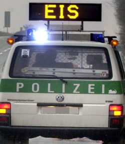 Winter Polizei