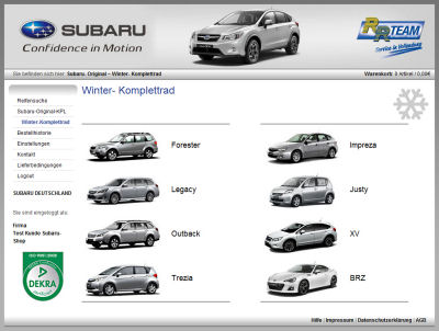 subaru reifen de