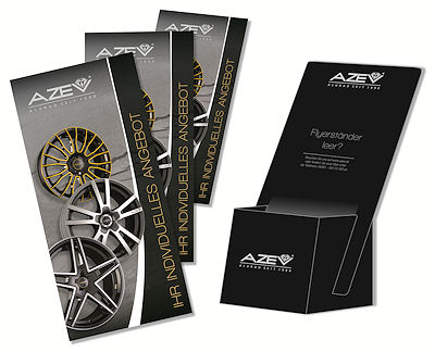 AZEV Produktflyer