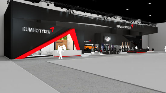 Kumho Messestand IAA