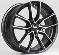BBS XA schwarzfrontpoliert seitlich tb