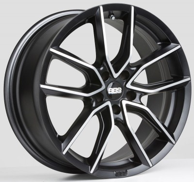 BBS XA schwarzfrontpoliert seitlich tb