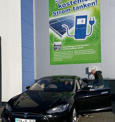 Reifen Alterauge Tesla