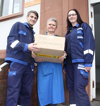 Michelin Azubis helfen Homburger Tafel