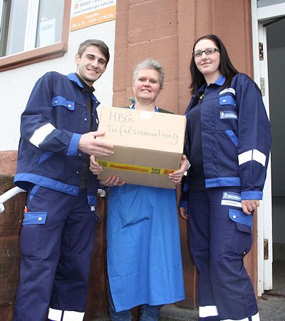 Michelin Azubis helfen Homburger Tafel