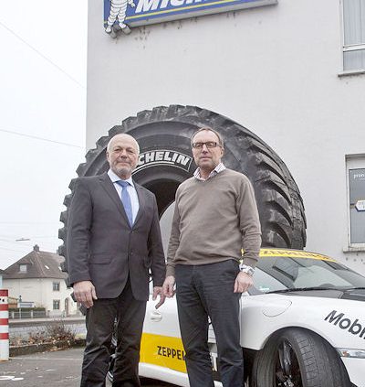 Michelin und Zeppelin kooperieren