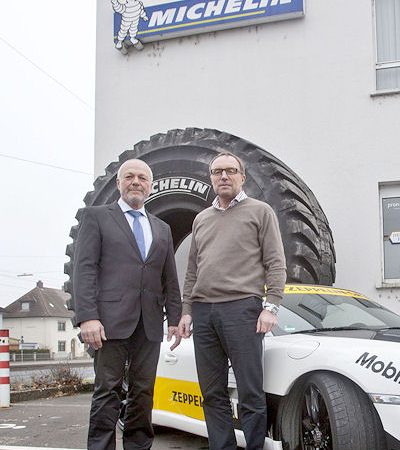 Michelin und Zeppelin kooperieren