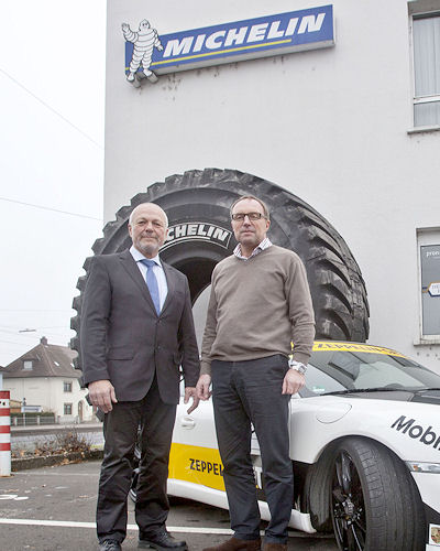 Michelin und Zeppelin kooperieren