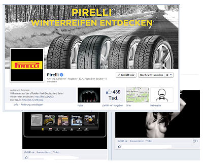 Pirelli Facebook