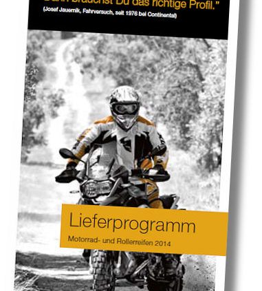 Conti Lieferprogramm Moppedreifen 2014